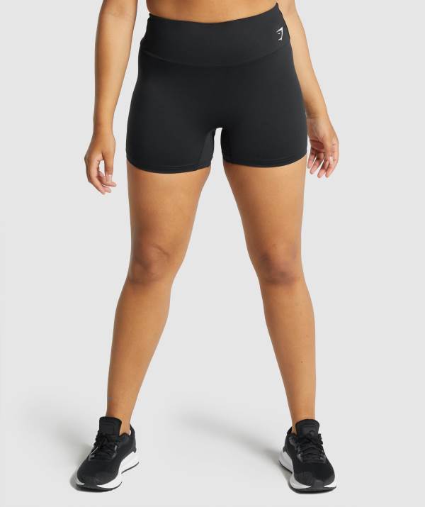 Damske Šortky Gymshark Training Čierne | NR6730549